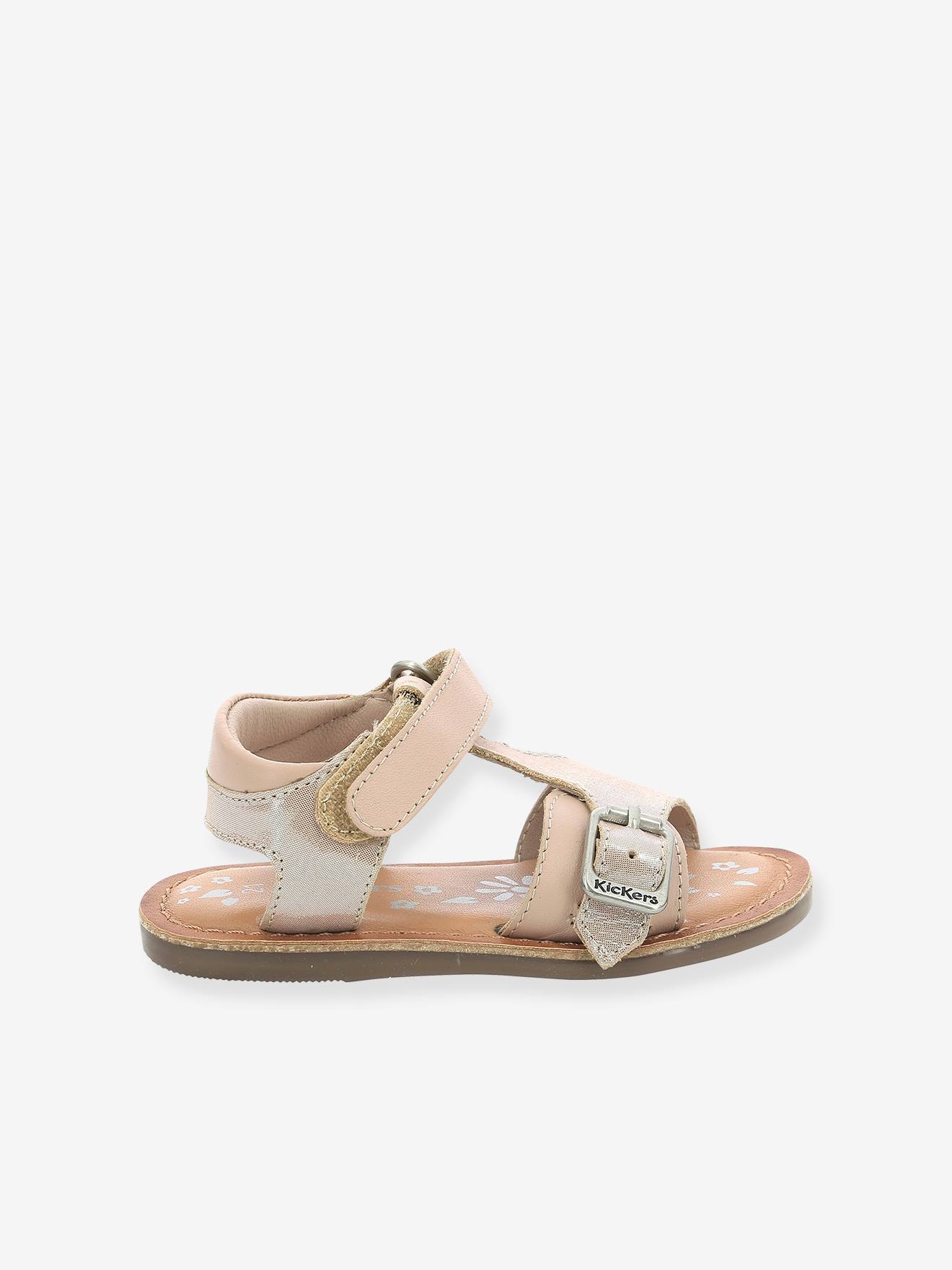 Kickers - Sandales Cuir Enfant Diazz Kickers® Rose