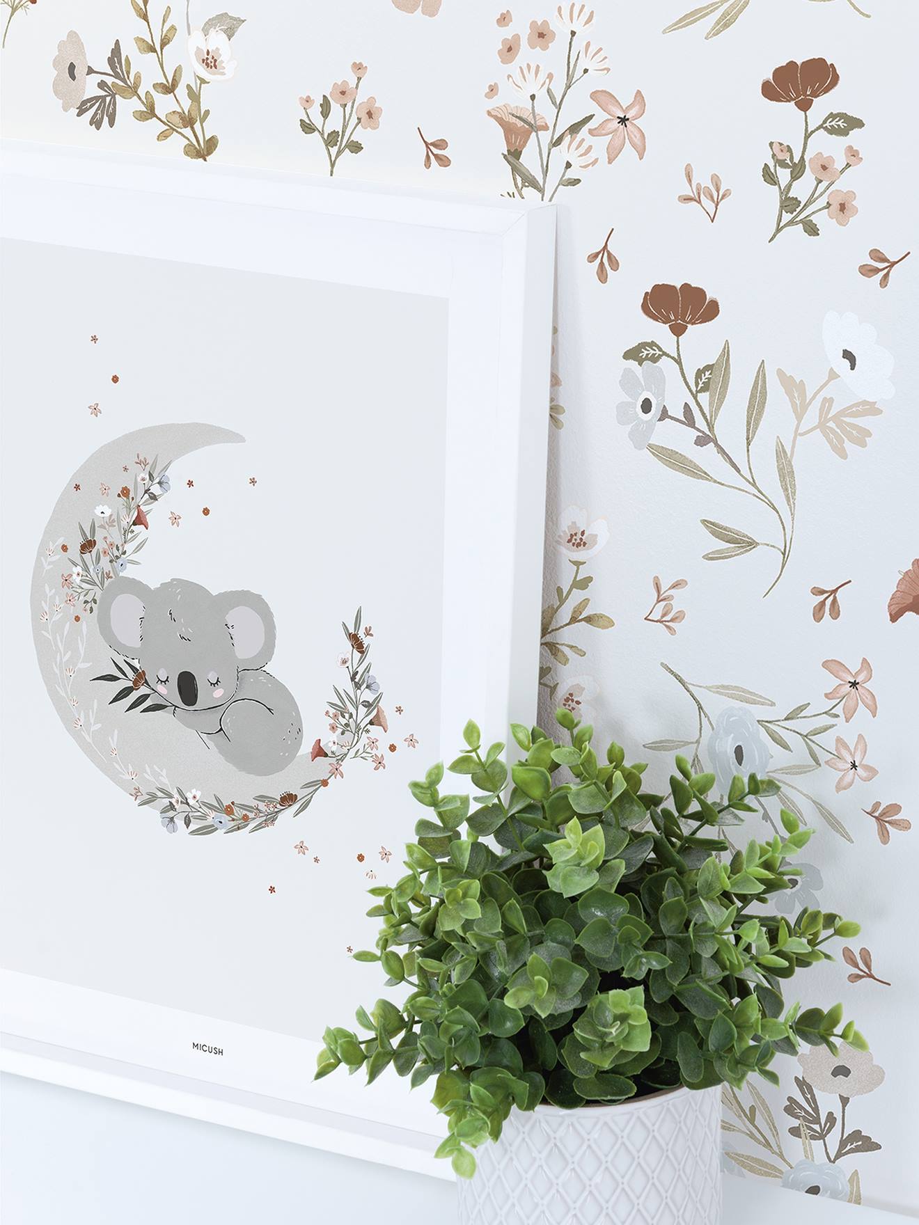 Affiche Koala Lilydale LILIPINSO gris