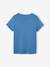 T-shirt à message grossesse et allaitement en coton bio personnalisable Bleu+Gris anthracite+Moutarde 8 - vertbaudet enfant 