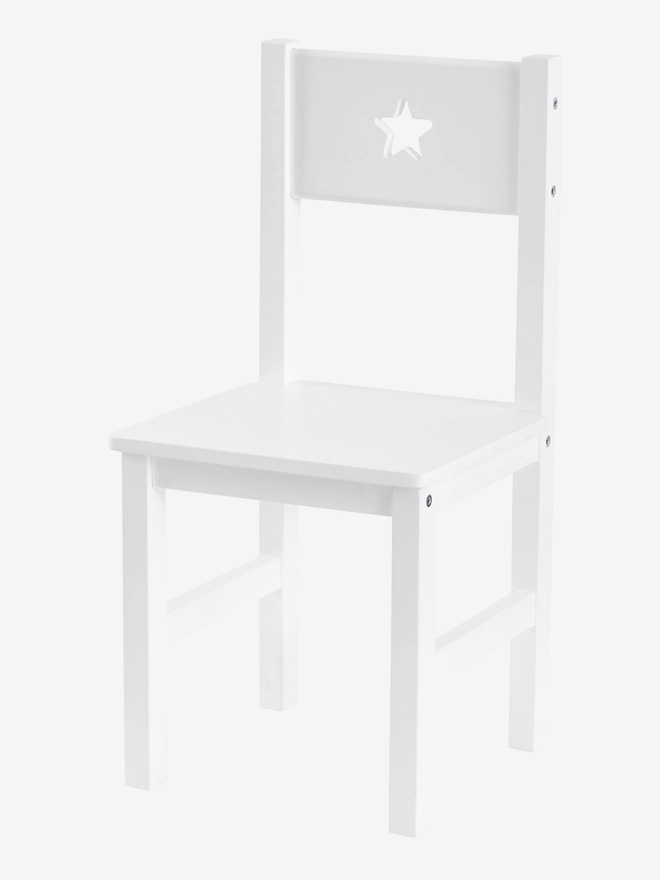 Chaise maternelle, assise H. 30 cm LIGNE SIRIUS blanc