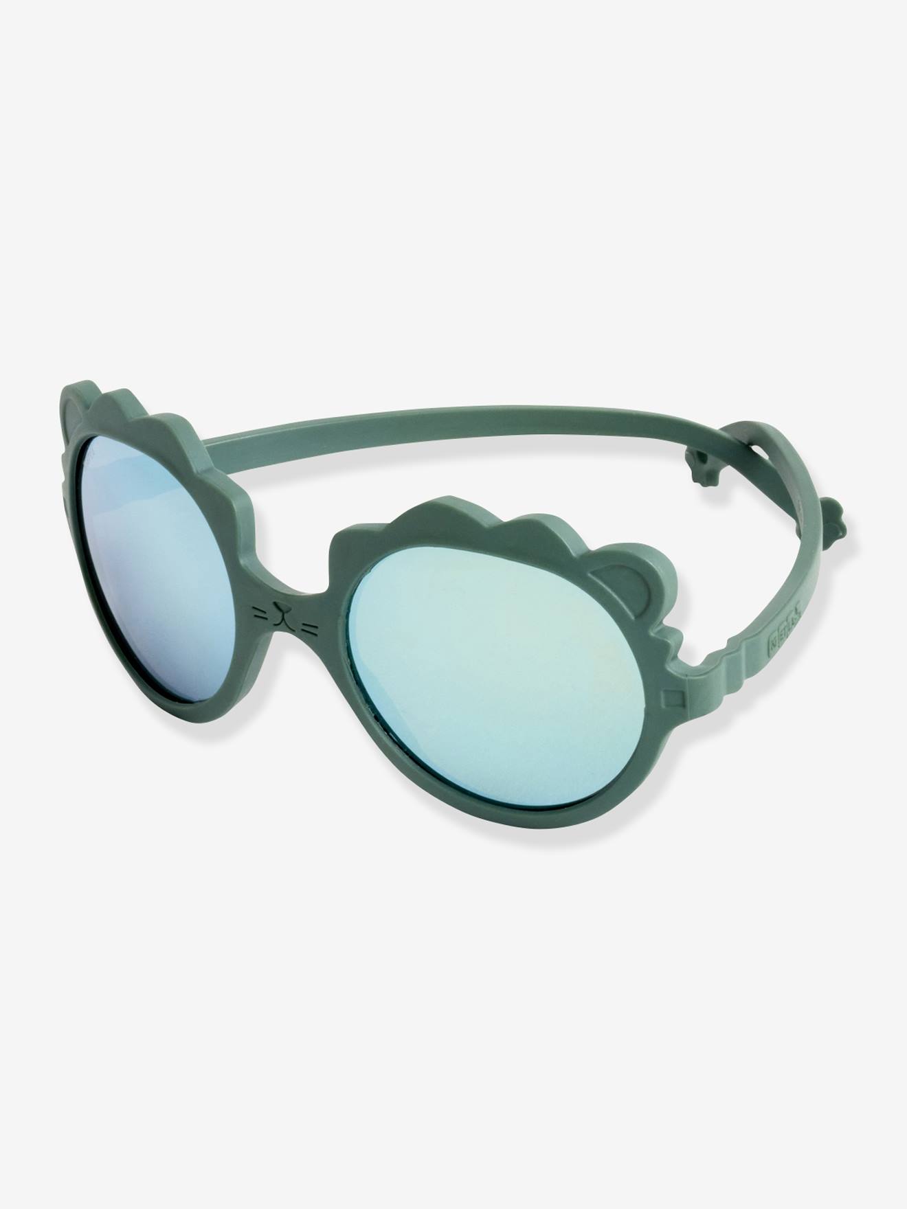 Lunettes de soleil enfant Lion KI ET LA vert
