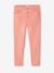 Pantalon fille mom MorphologiK fin écru+encre+pêche+rose poudré 12 - vertbaudet enfant 