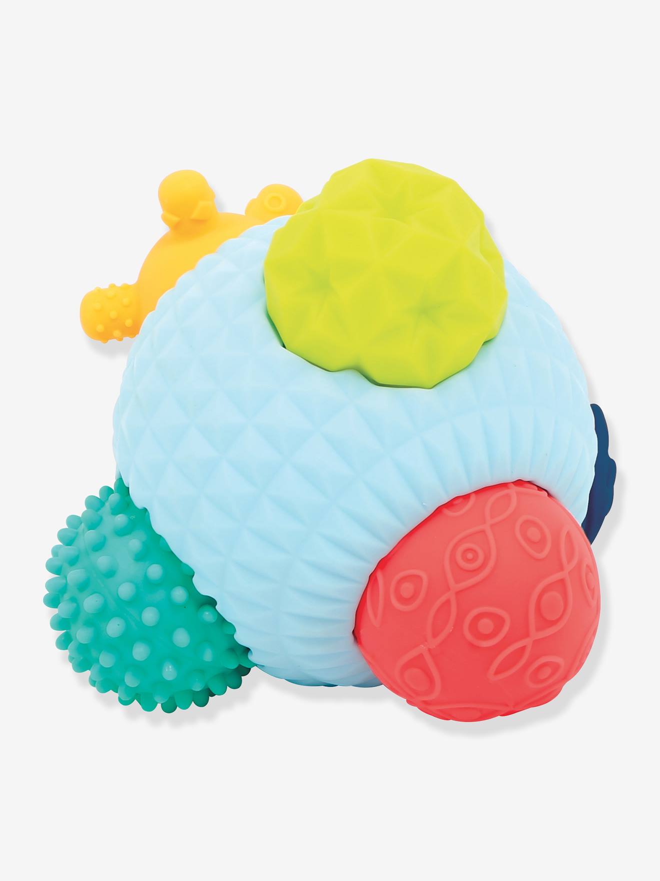 Balle puzzle atome multicolore