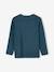 T-shirt couleur Basics personnalisable garçon manches longues Bleu+bois de rose+ECRU+marine+vert 2 - vertbaudet enfant 