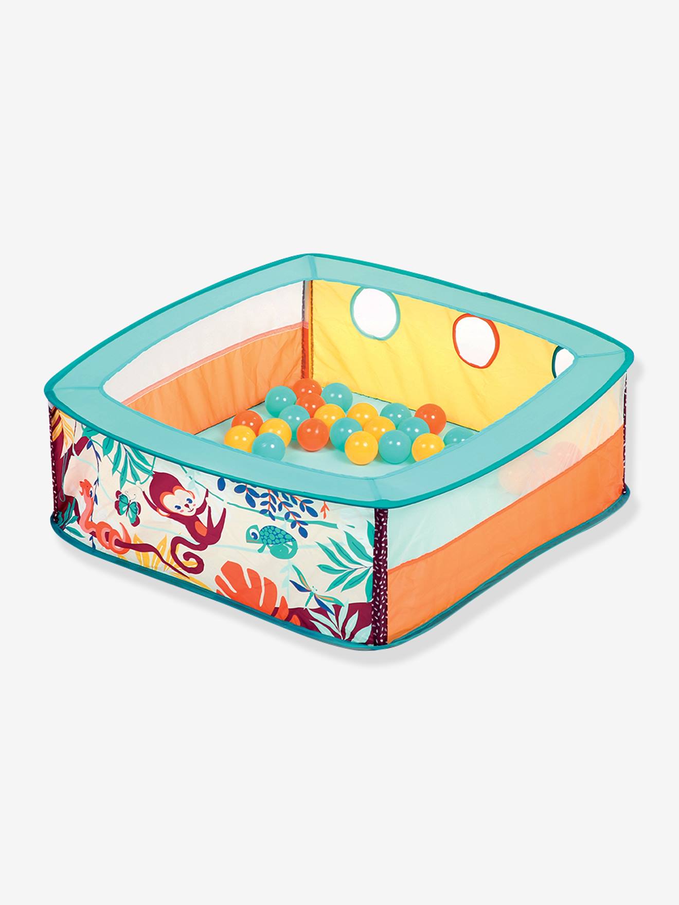 Piscine à balles Jungle multicolore