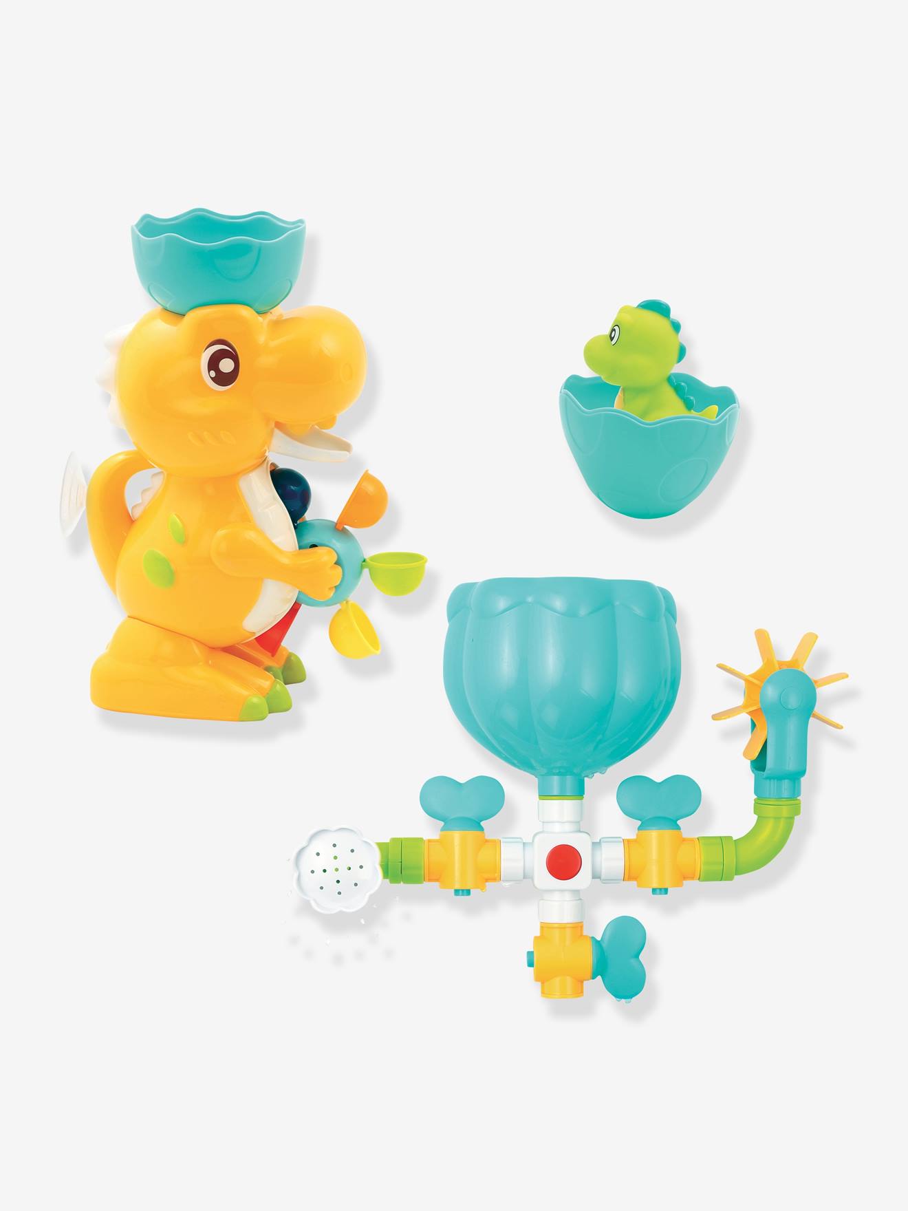 Coffret de bain Dino LUDI multicolore