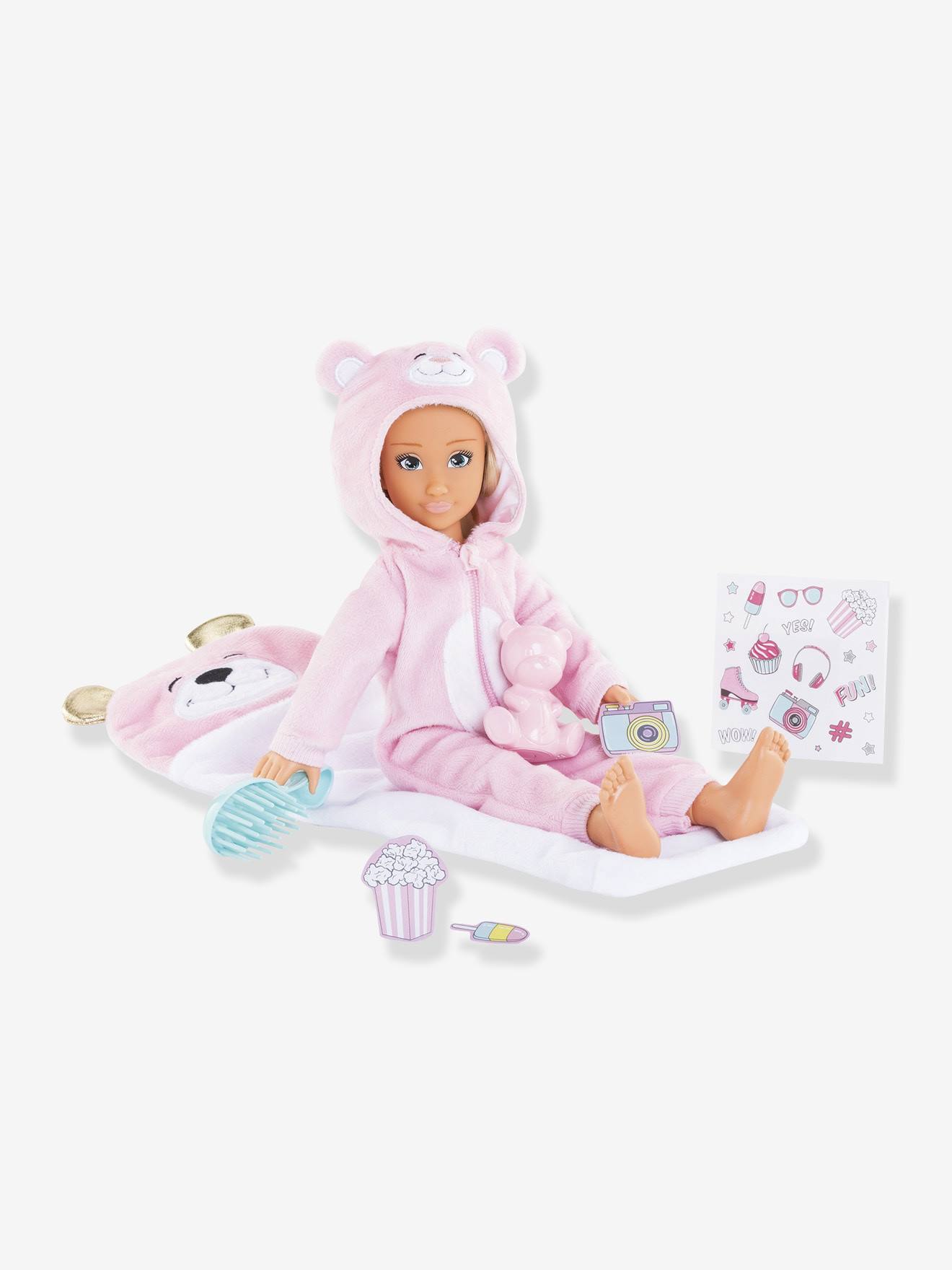 Corolle - Poupée Valentine Pyjama Party - Corolle Girls Multicolore