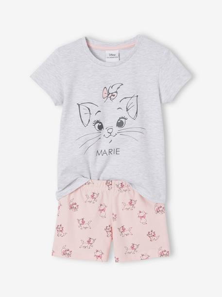 Pyjashort fille Disney® Marie les Aristochats rose imprimé 1 - vertbaudet enfant 