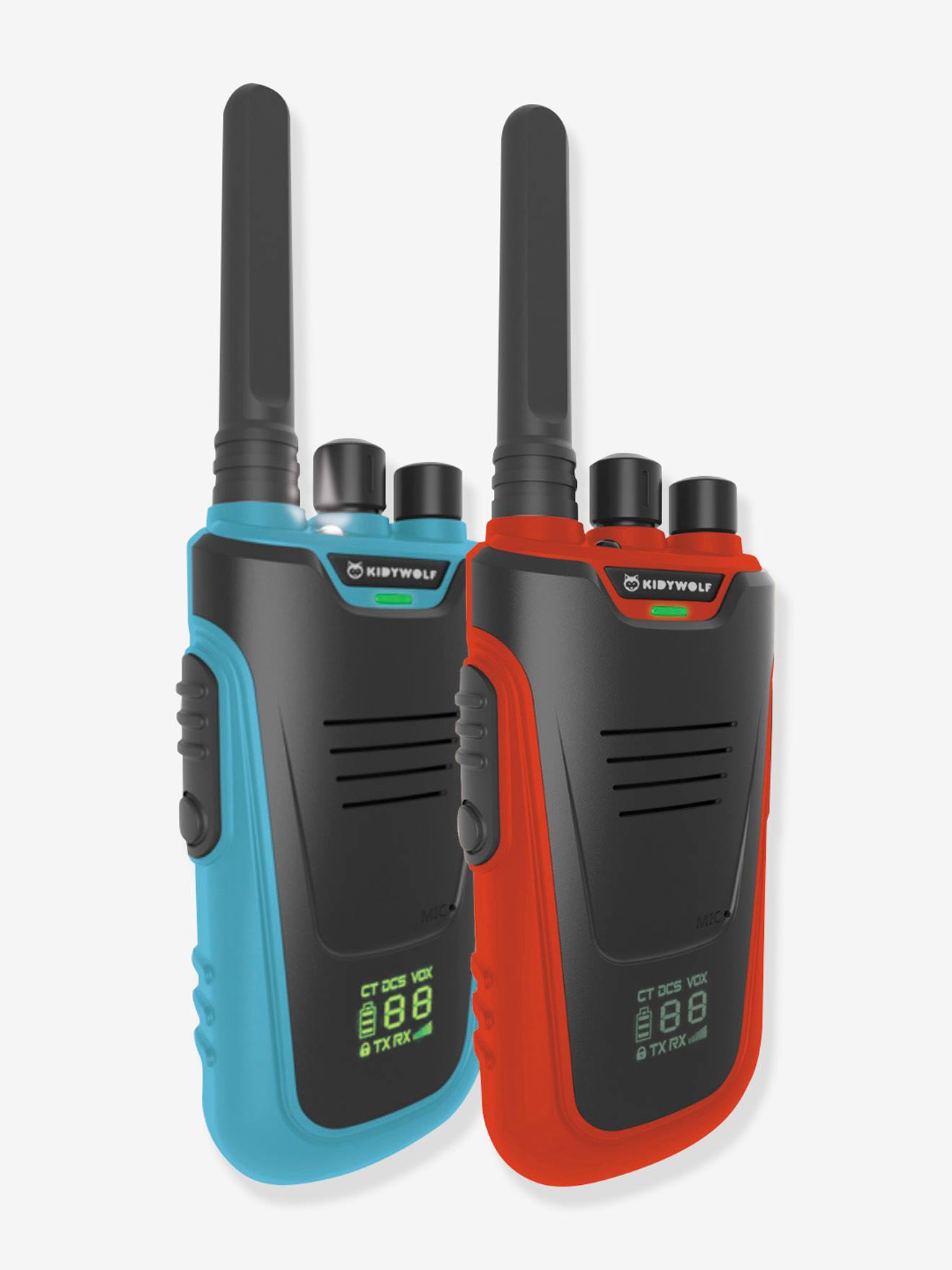 Kidytalk- Talkie Walkie rechargeable - bleu Kidytalk- Talkie Walkie rechargeable - bleu