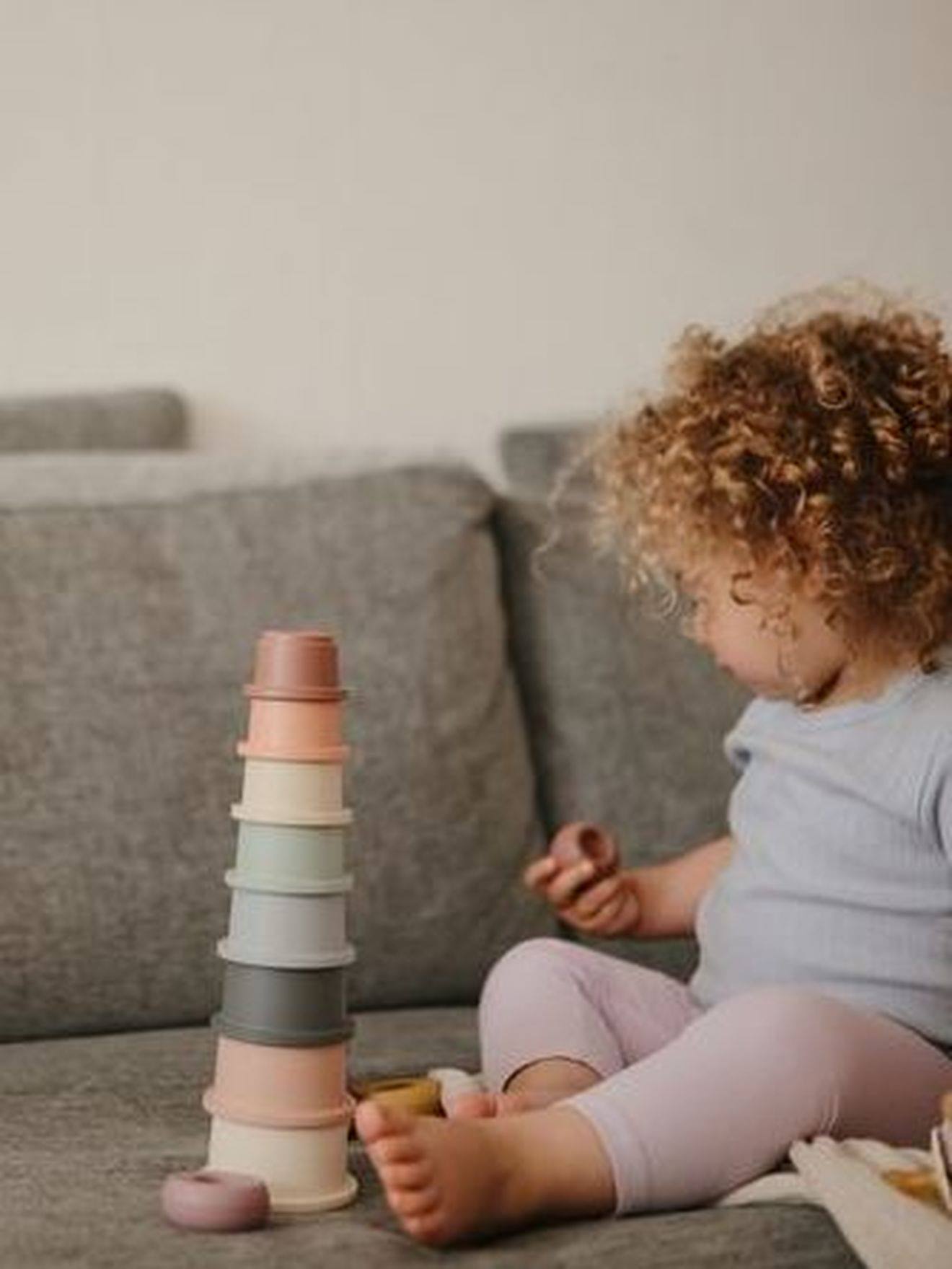 Tour à empiler - multicolore