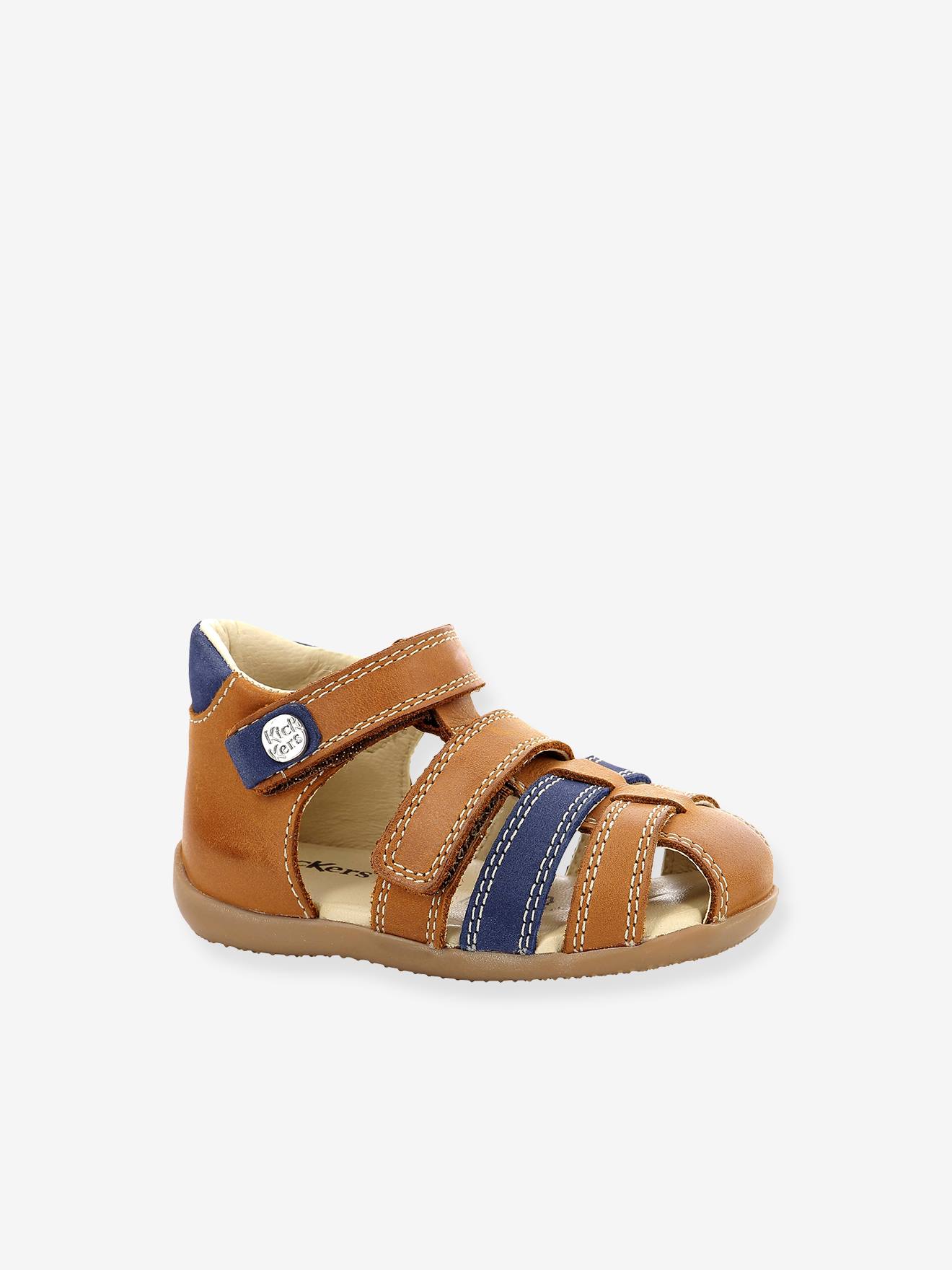 Kickers - Sandales Cuir Bébé Bipod Kickers® Caramel