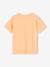 T-shirt motif photoprint inscription encre gonflante garçon abricot poudré 2 - vertbaudet enfant 
