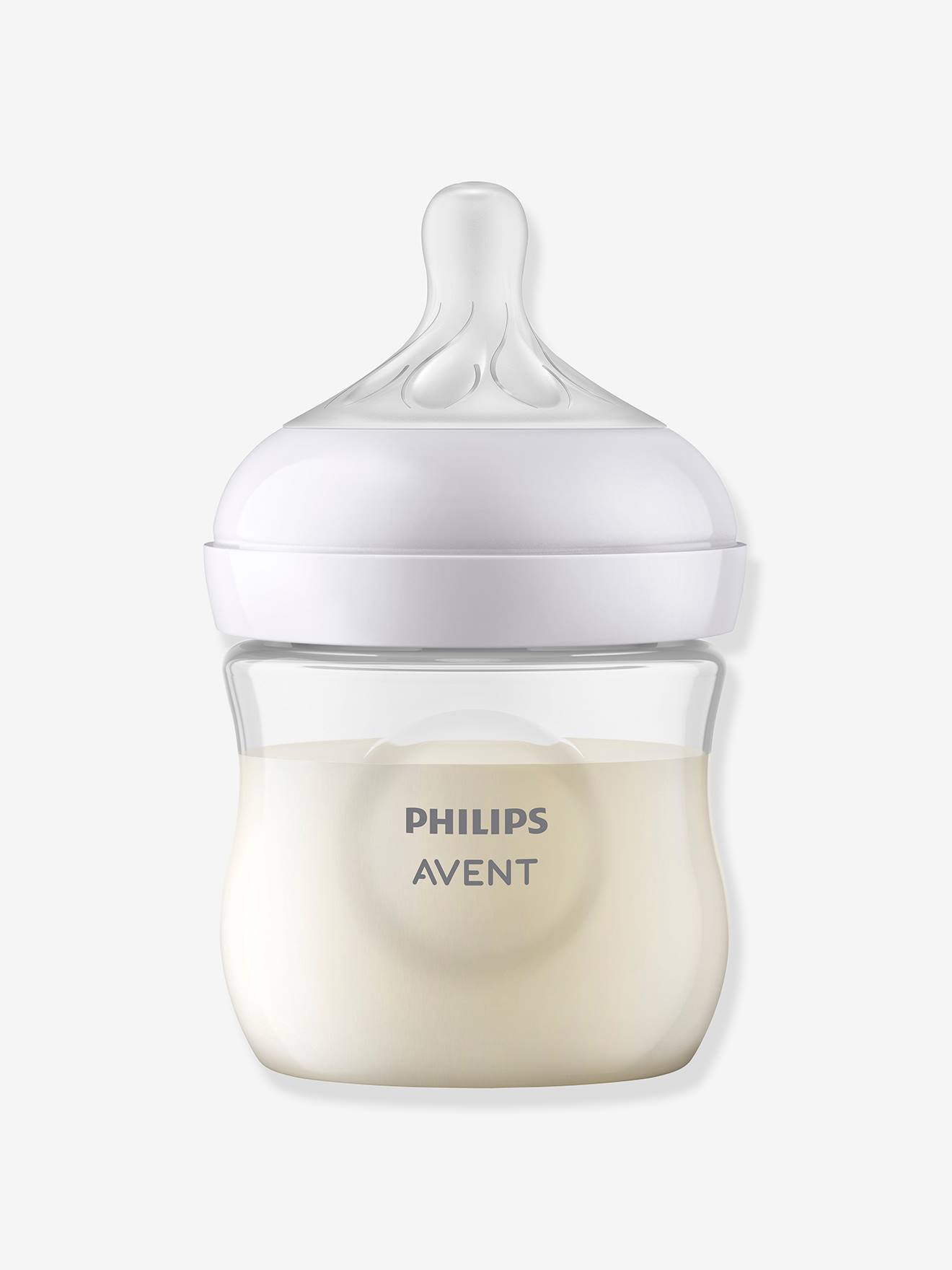 Biberon 125 ml Philips AVENT Natural Response transparent