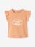 T-shirt bébé manches volantées orange 1 - vertbaudet enfant 