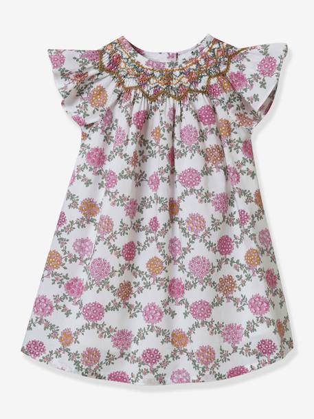 Bébé-Robe bébé Ana en tissu Liberty® CYRILLUS- Collection fêtes et mariages