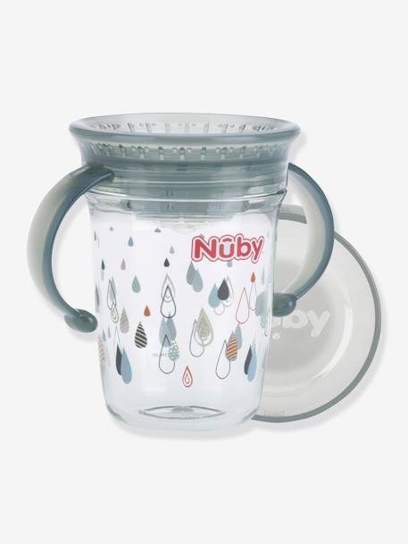 Nuby - Gobelet magique 360° Tritan(TM) avec anses gris