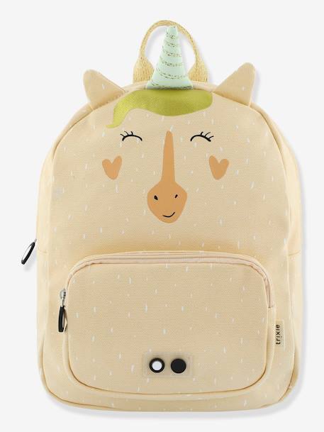Sac à dos Backpack animal bleu canard+marron+Mr Dino+Mr Lion+Mrs Cat+Mrs Unicorn+vert d'eau+vieux rose 21 - vertbaudet enfant 