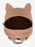 Sac à dos Backpack animal bleu canard+marron+Mr Dino+Mr Lion+Mrs Cat+Mrs Unicorn+vert d'eau+vieux rose 20 - vertbaudet enfant 