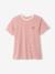 T-shirt rayé grossesse et allaitement en coton personnalisable Rayé marine+Rayé rouge+vert 13 - vertbaudet enfant 