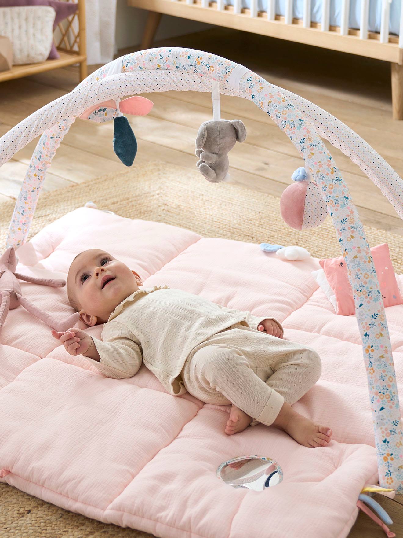 Tapis d'éveil en gaze de coton koala (Vertbaudet) - Image 1