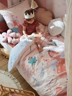 Parure housse de couette + taie d'oreiller enfant ABC PRINCESSE  - vertbaudet enfant