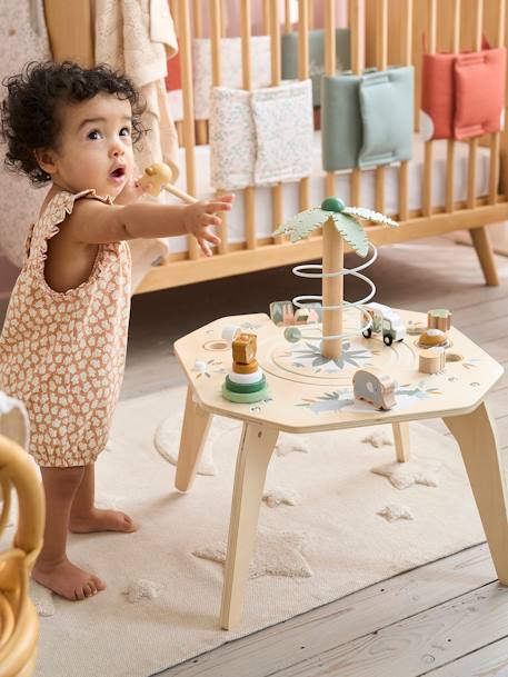 Vertbaudet - Table multi-activités HANOÏ en bois FSC® multicolore