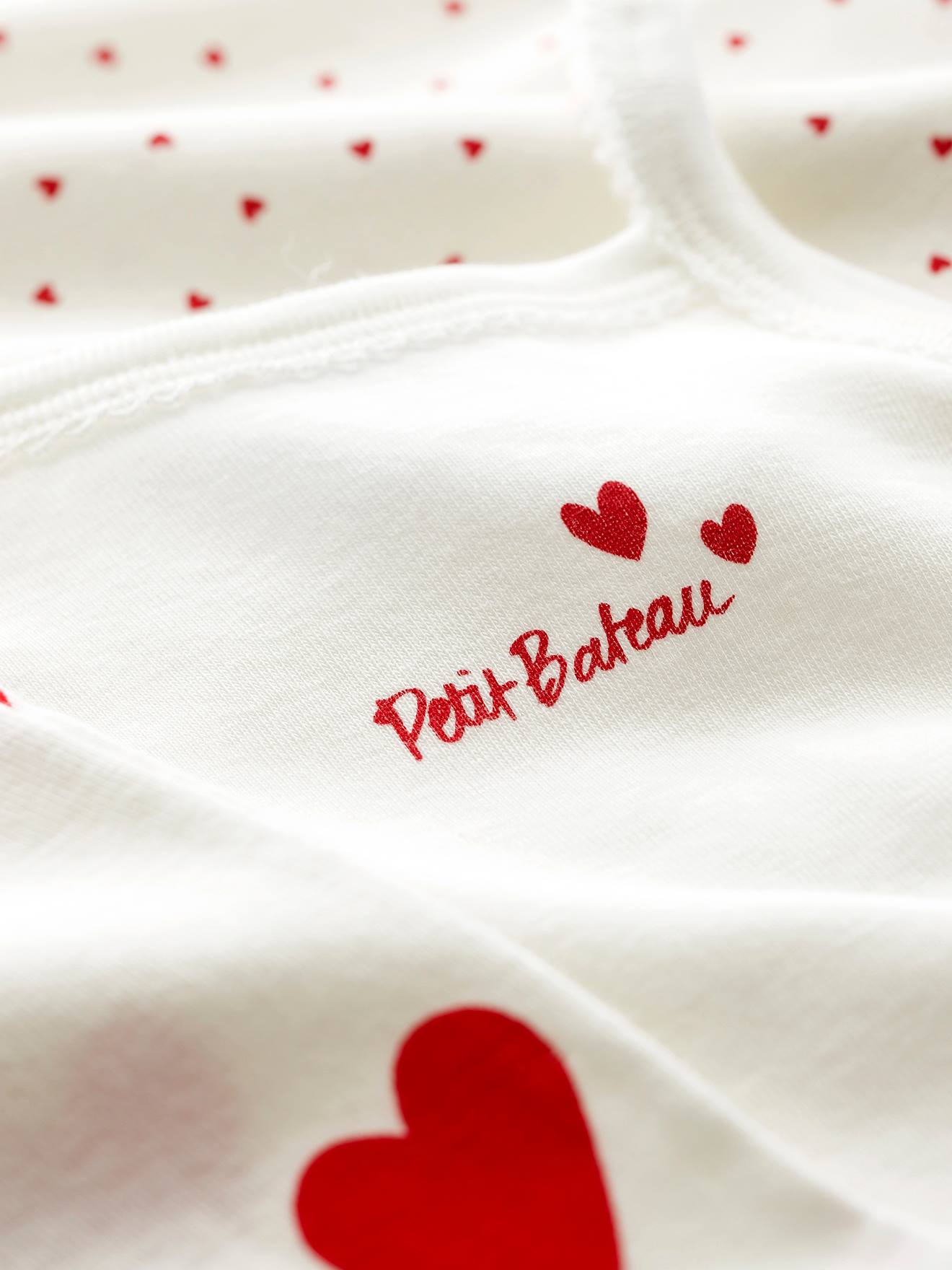 3 bodies bretelles blanc (Petit Bateau) - Image 2