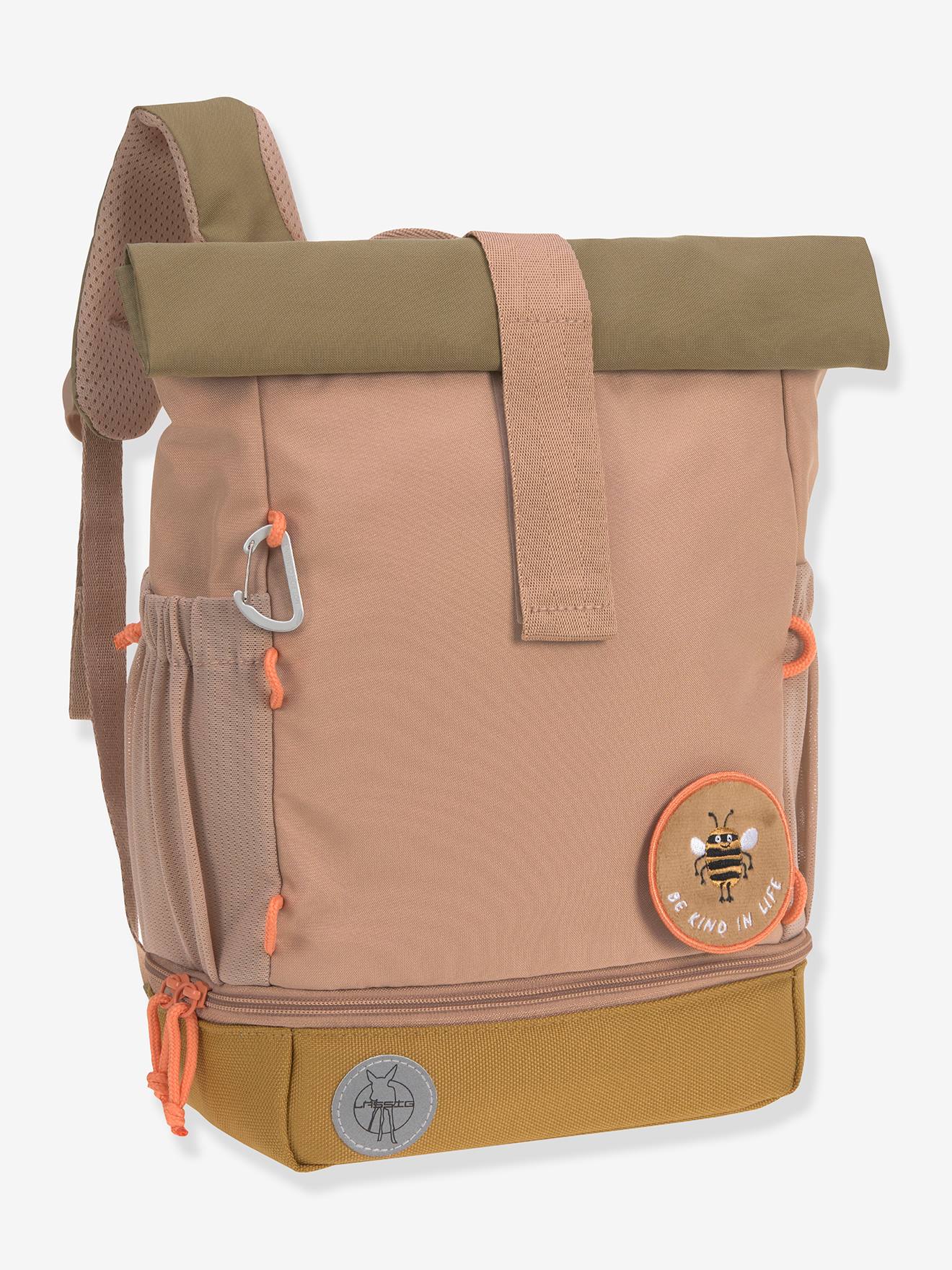 Mini sac à dos LÄSSIG Rolltop Nature noisette