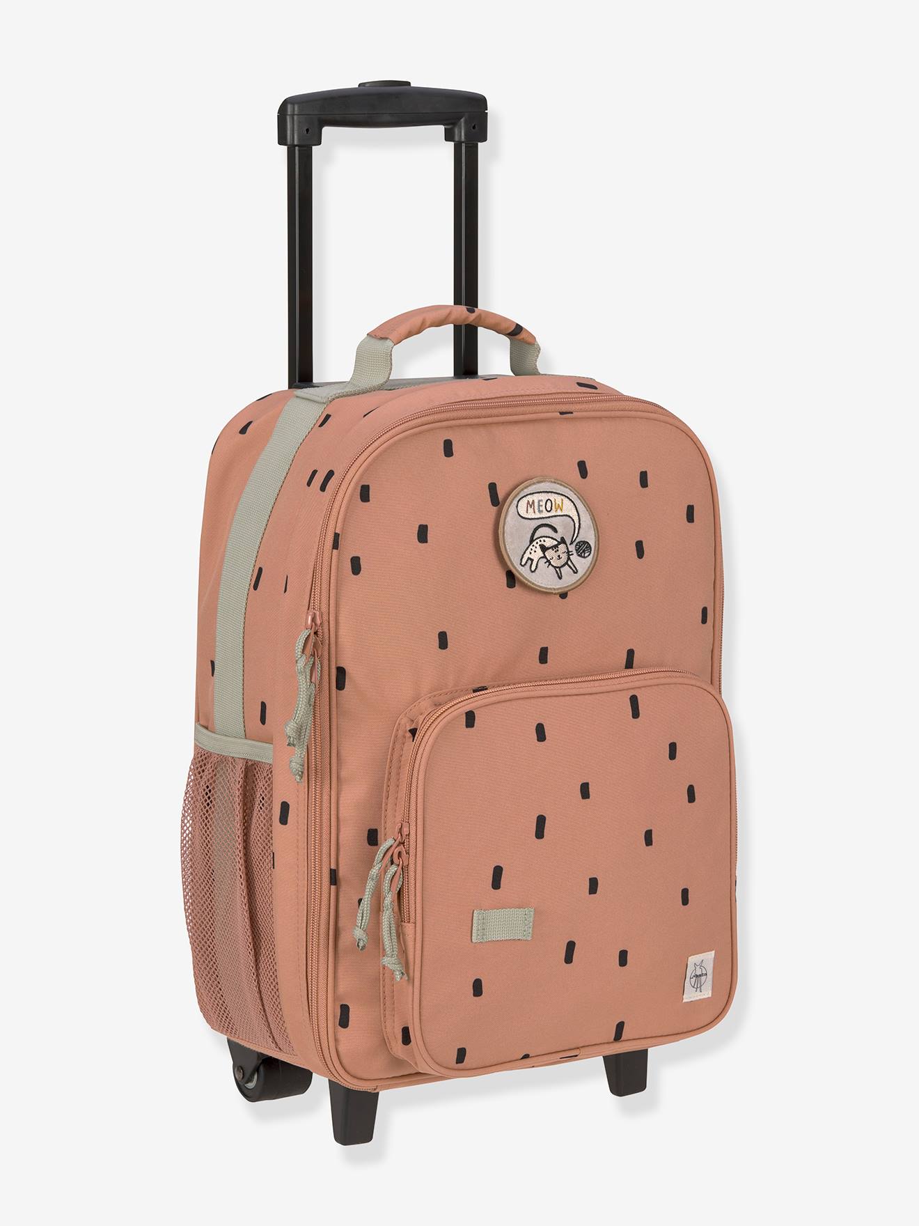 Valise à roulettes LÄSSIG happy prints caramel