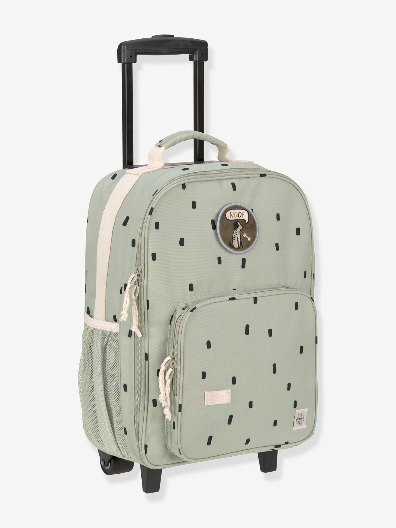 Valise à roulettes LÄSSIG happy prints olive