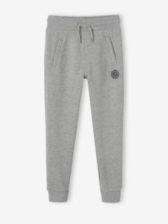 -Pantalon jogging garçon en molleton