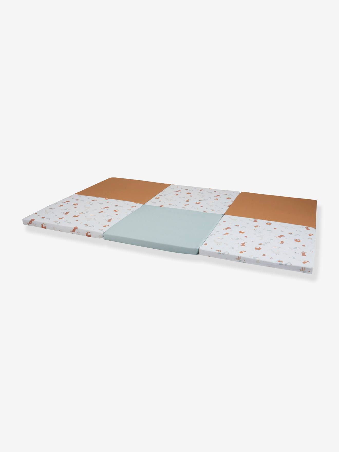 Maxi tapis malin Little Farmer TINÉO marron (Candide) - Image 1