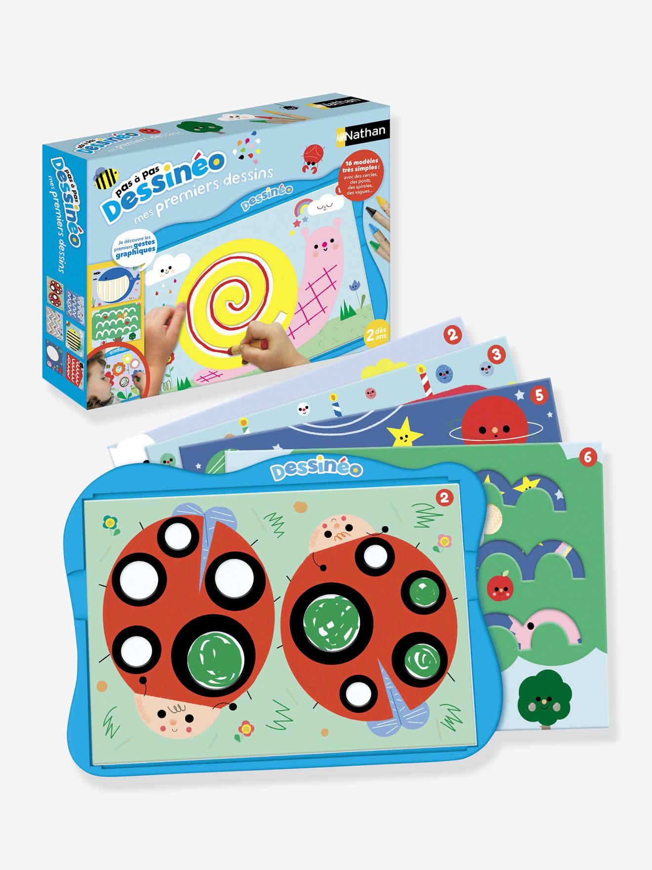 Dessinéo Mes premiers dessins bleu