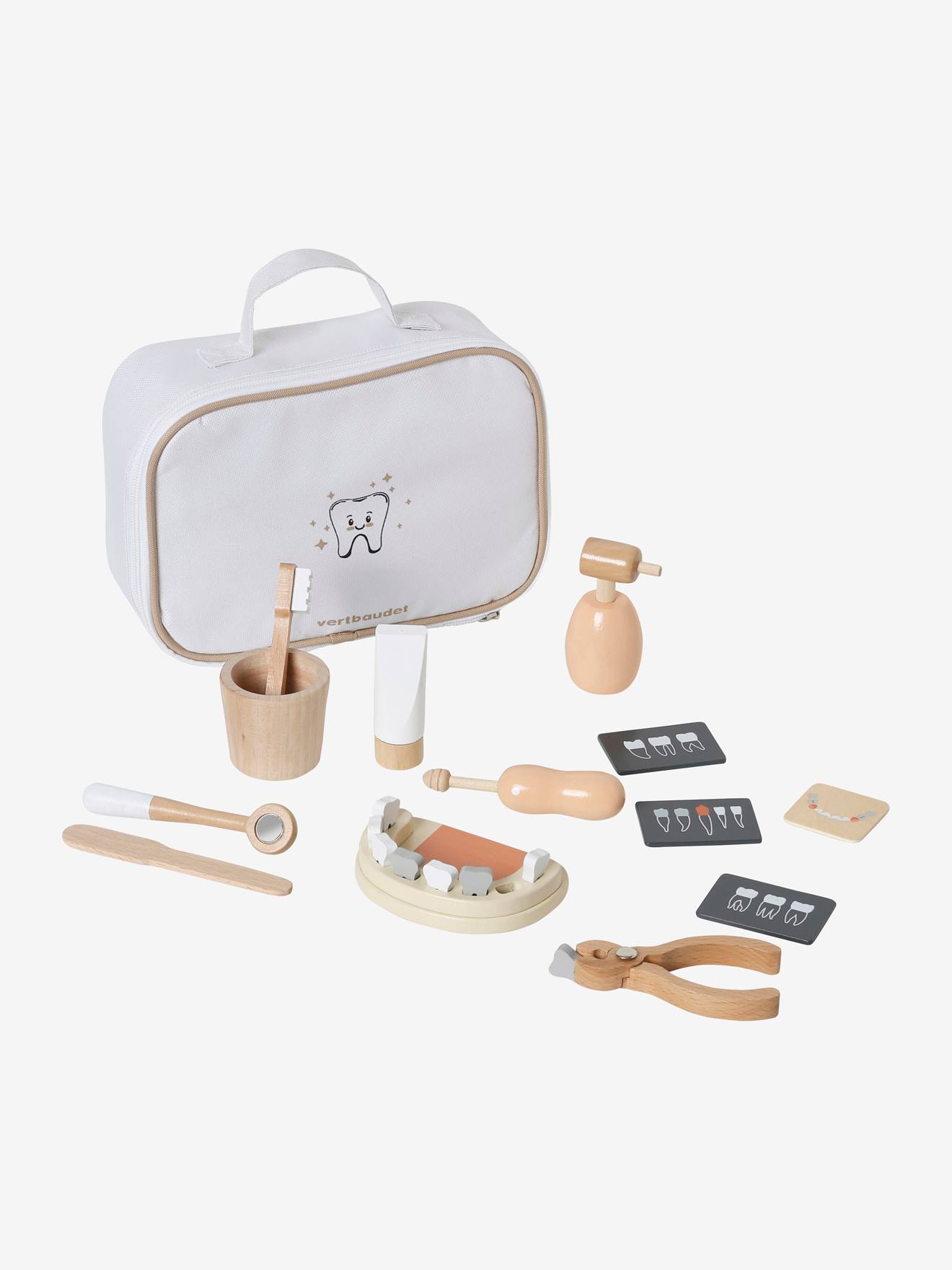 Kit du dentiste set de jouets en bois, Bloomingville - Merci Léonie