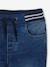 Jean garçon droit facile à enfiler denim effet molleton blue stone+BRUT FONCE+denim black+denim bleached+denim gris+double stone 4 - vertbaudet enfant 