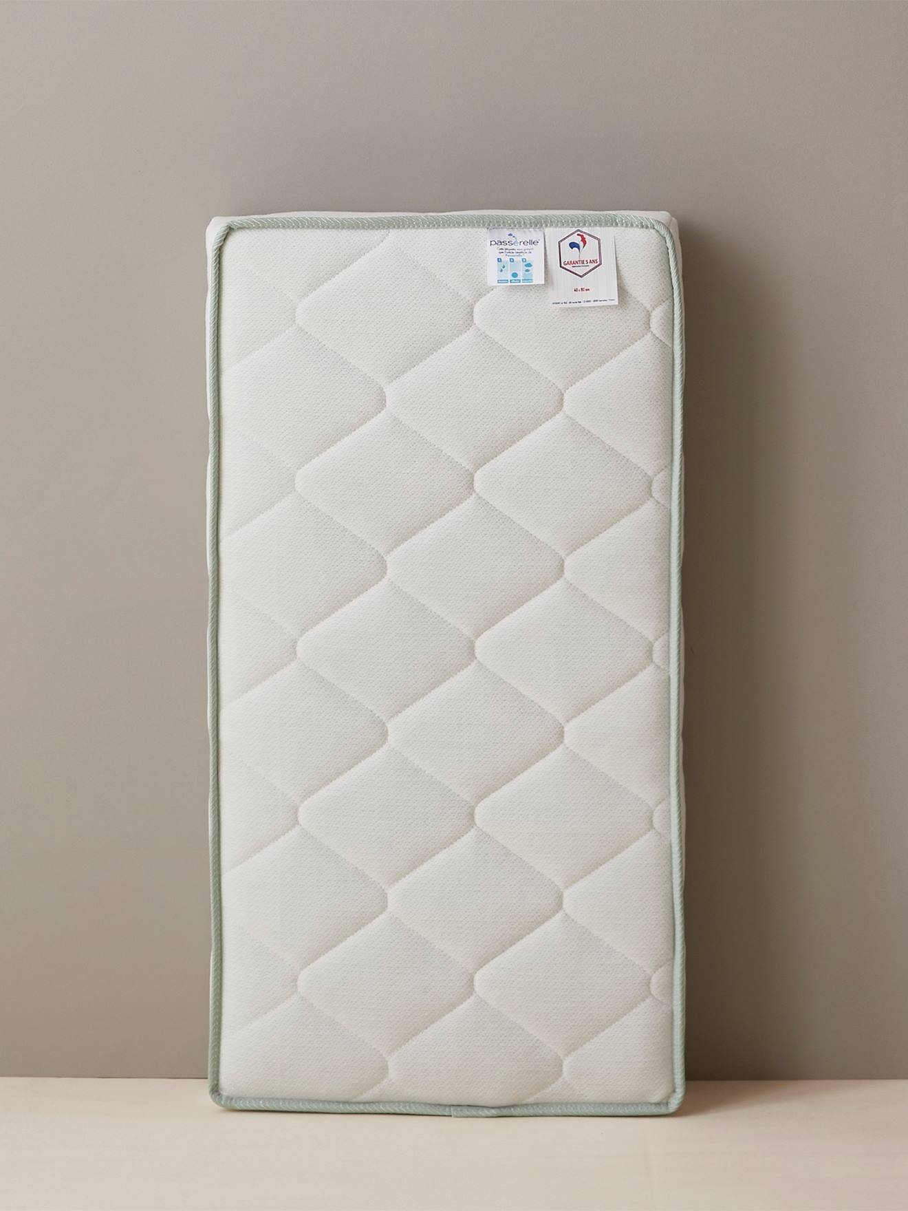 Matelas bébé thermorégulateur traité Passerelle® blanc (Vertbaudet) - Image 2