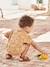 Sandales scratchées en cuir bébé garçon beige imprimé+marron+rouge 9 - vertbaudet enfant 
