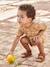 Sandales scratchées en cuir bébé garçon beige imprimé+marron+rouge 10 - vertbaudet enfant 