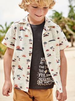 Garçon-T-shirt, polo, sous-pull-Tee-shirt motif graphique surf garçon