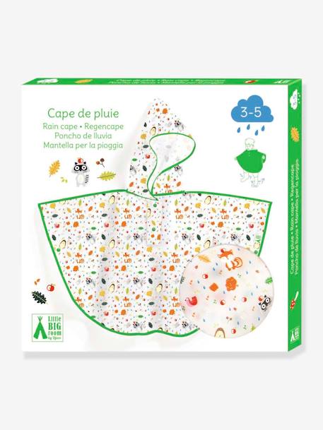 Cape de pluie 3/5 ans DJECO bleu+rose+rouge+vert 16 - vertbaudet enfant 