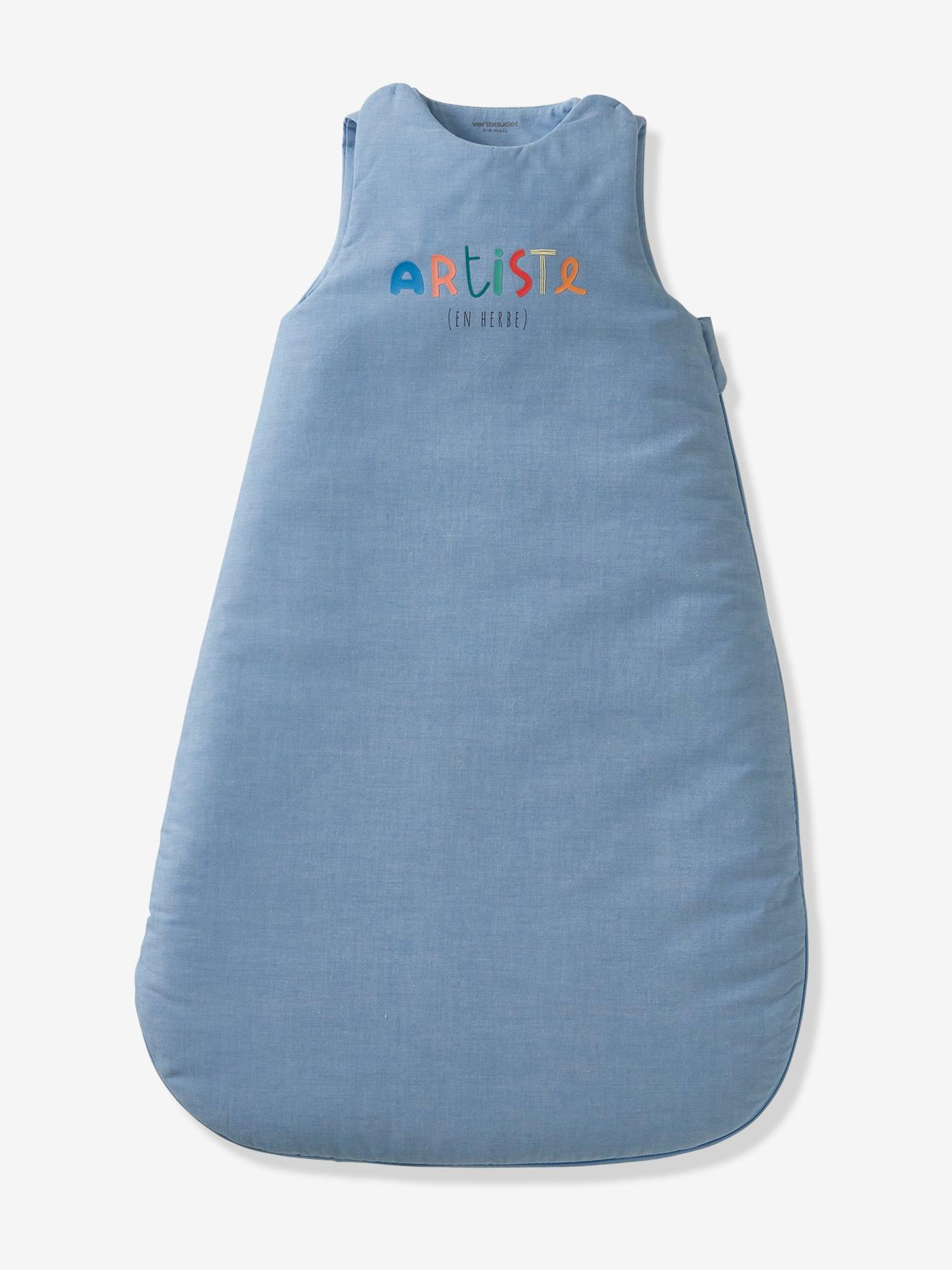 Gigoteuse sans manches ARTISTE bleu chambray