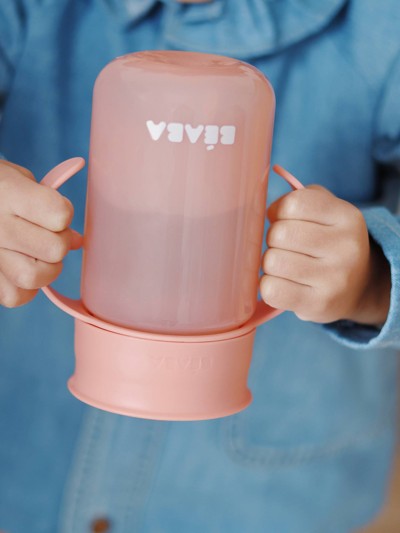 Tasse d'apprentissage 360° rose (Béaba) - Image 2