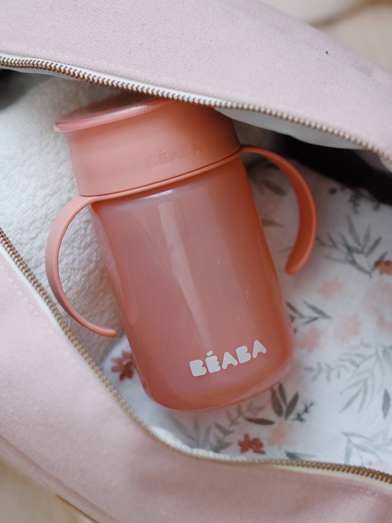 Tasse d'apprentissage 360° rose (Béaba) - Image 1