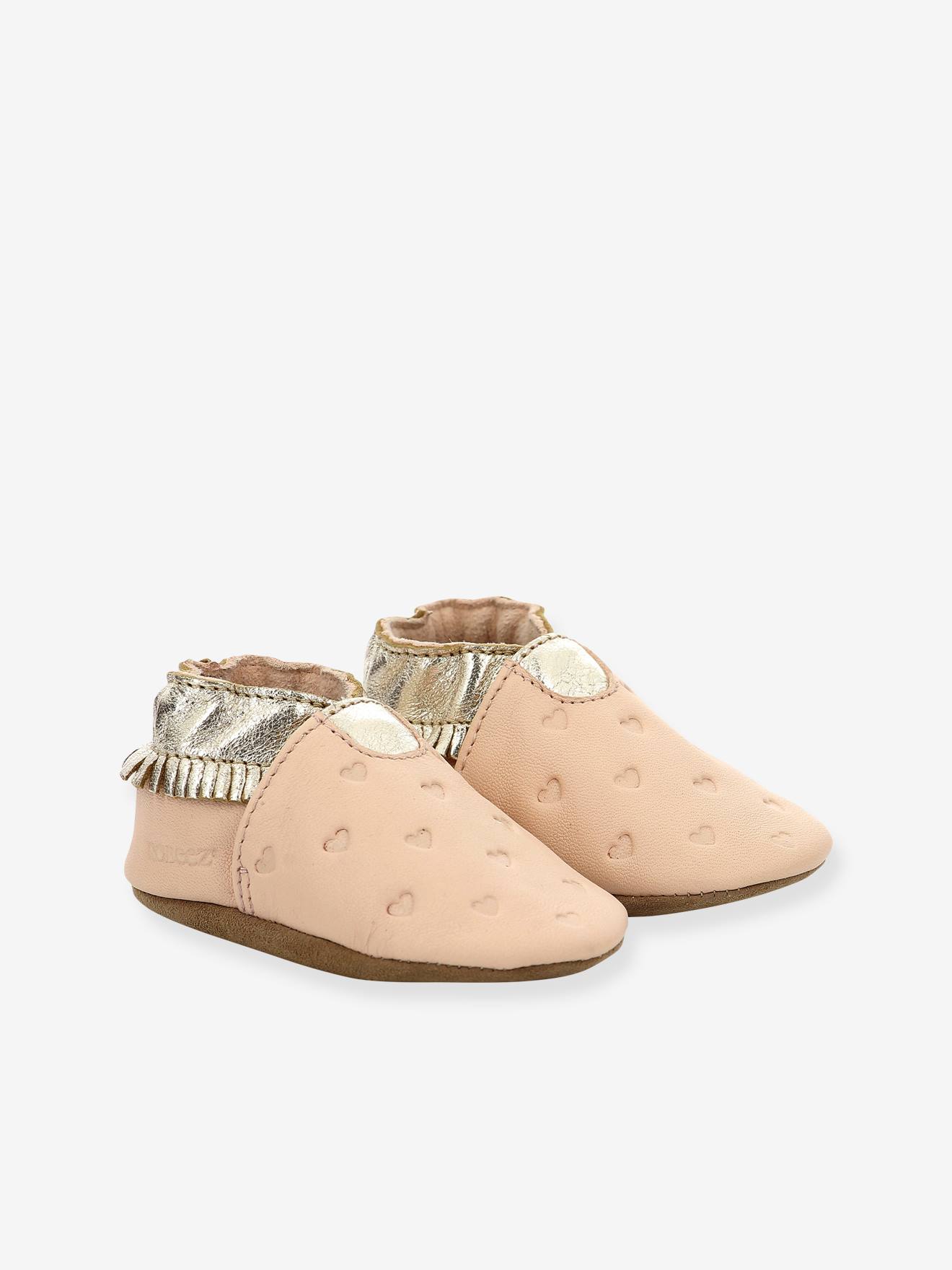 Chaussons cuir souple bébé Appaloosa Style 927830-10 © rose Chaussons cuir souple bébé Appaloosa Style 927830-10 © rose