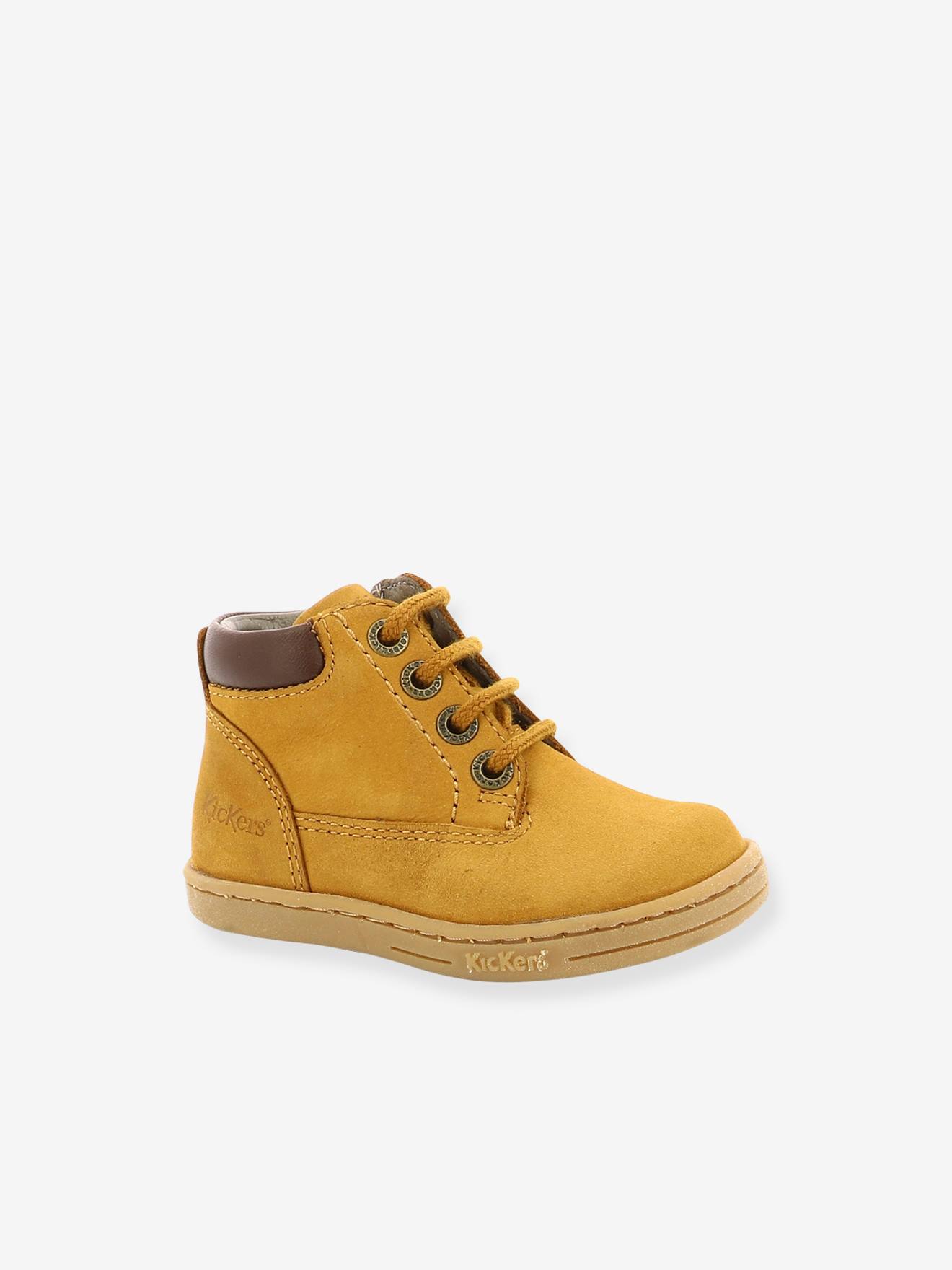 Kickers - Bottillons Cuir Enfant Tackland 785323-30 Kickers® Beige