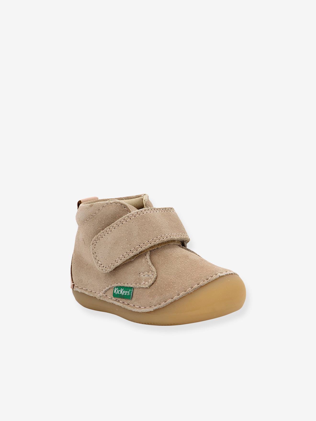 Kickers - Bottillons Cuir Bébé Sabio 915396-10 Kickers® 1ers Pas Rose