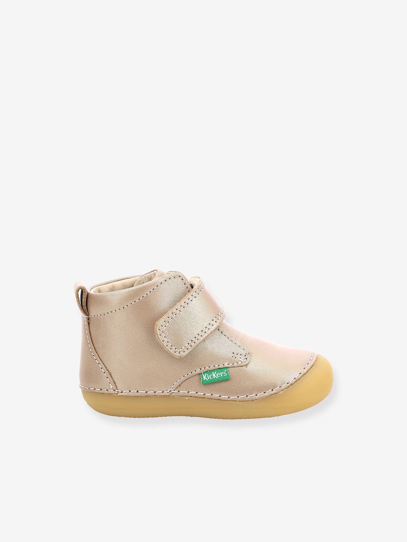 Kickers - Bottillons Cuir Bébé Sabio 584344-10 Kickers® 1ers Pas Rose