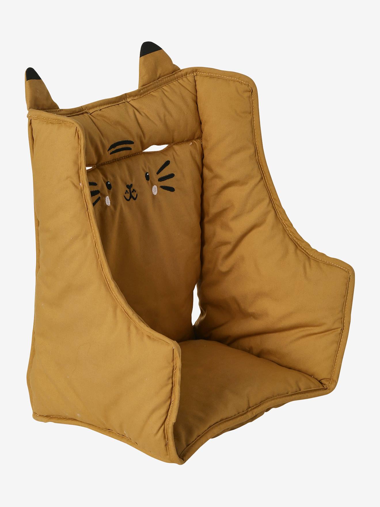 Coussin de chaise haute VERTBAUDET moutarde