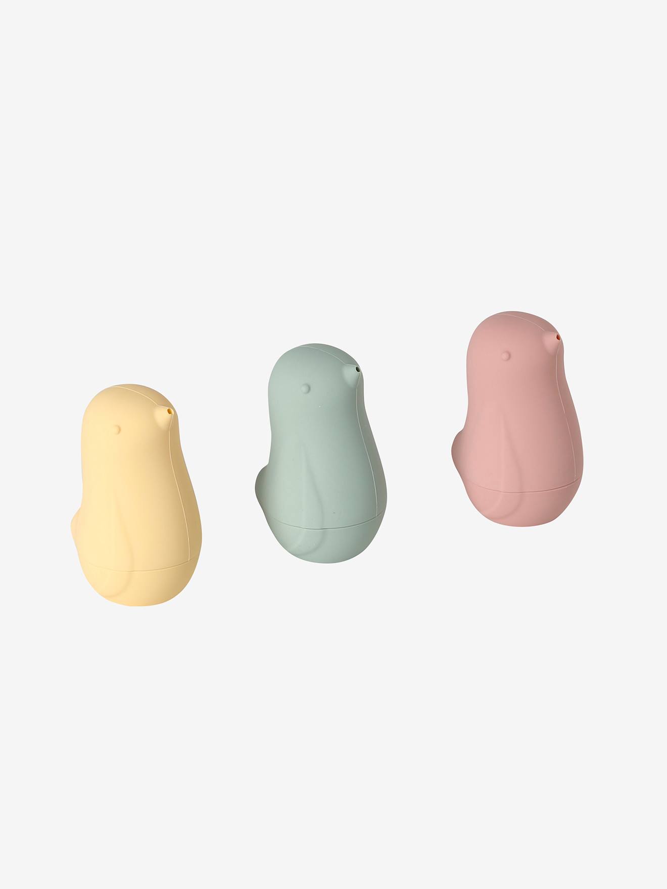 Lot de 3 aspergeurs oiseaux blanc
