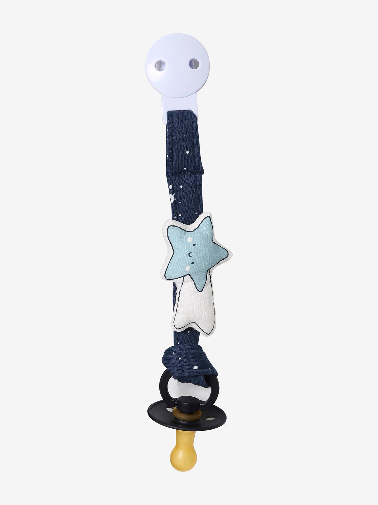 Attache-tétine bleu glacier (Vertbaudet) - Image 1